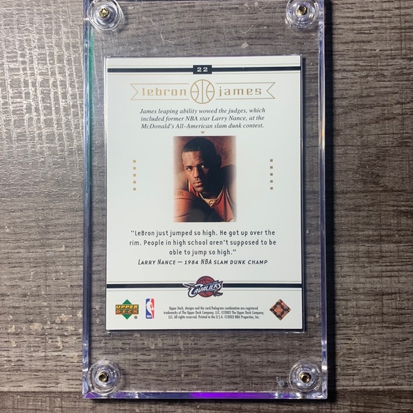 Lebron James Rookie Card - Picture 2 of 2